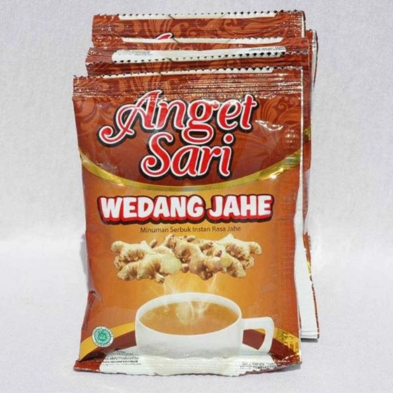 

Anget sari wedang jahe - susu jahe 10pcs x 25gram / Anget sari jahe / Anget sari renceng / Anget sari sachet