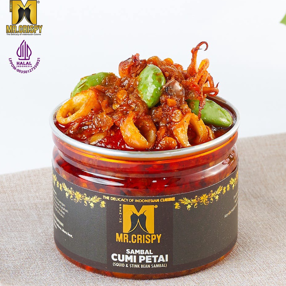 

99 BRANDS FESTIVAL Sambal Cumi Pete Petai Sambel MrCrispy 12 Gram