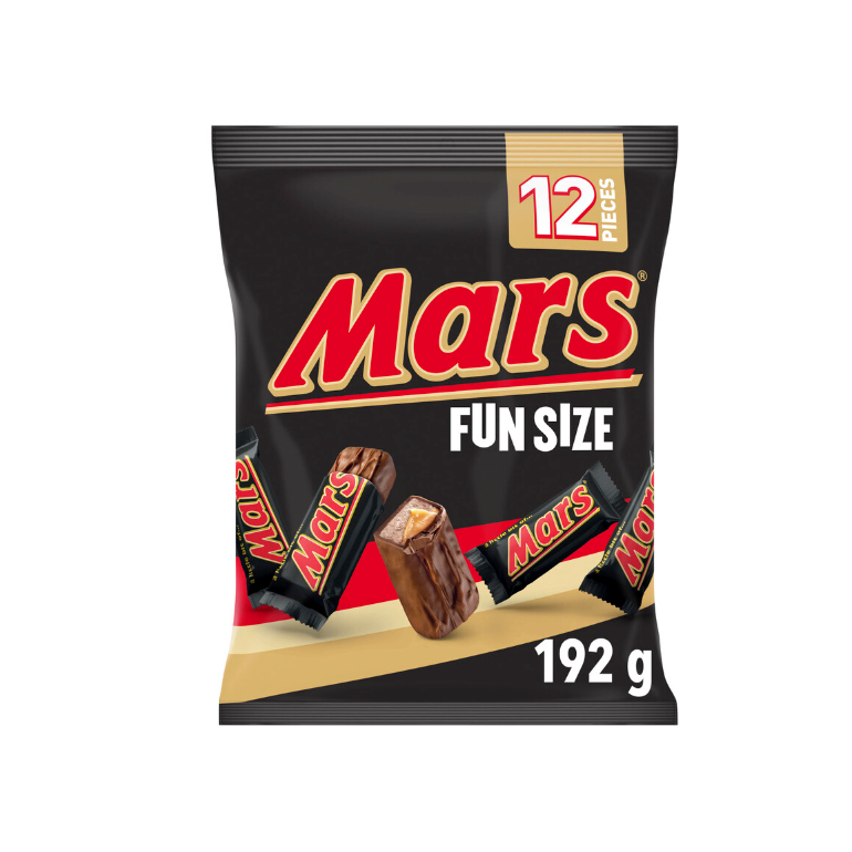 

Mars Chocolate Fun Size Share Bag 12 pieces | 192g