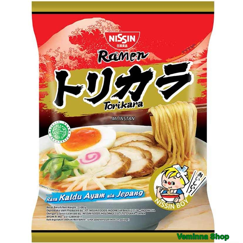 

Nissin Ramen Torikara Rasa Kaldu Ayam Ala jepang 100 Gram/Ramen Kuah