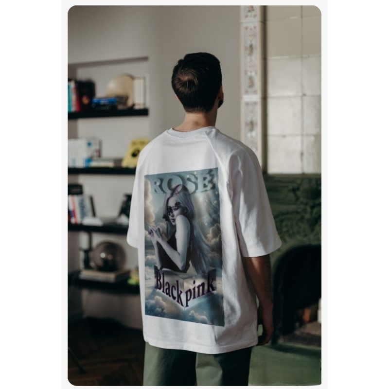 T-shirt Rosé Blackpink / Kaos Rosé Blackpink Oversize