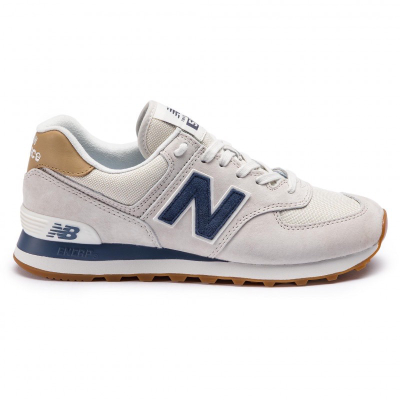 Sepatu New Balance 574 Sneakers NB 574 ML574LGI Beige navy