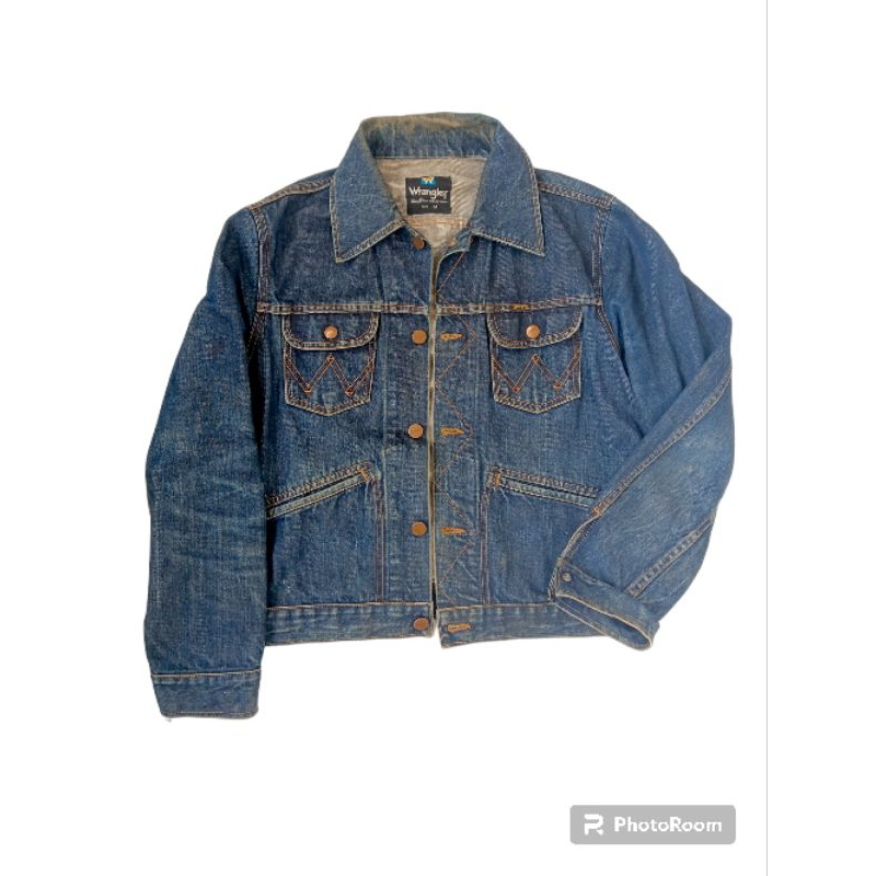 jaket jeans wrangler