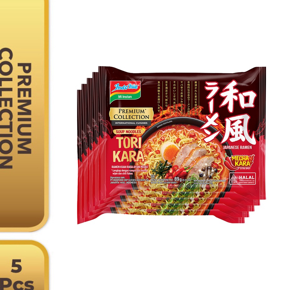 

MEGA SALE 5 Pcs Indomie Tori Kara Ramen