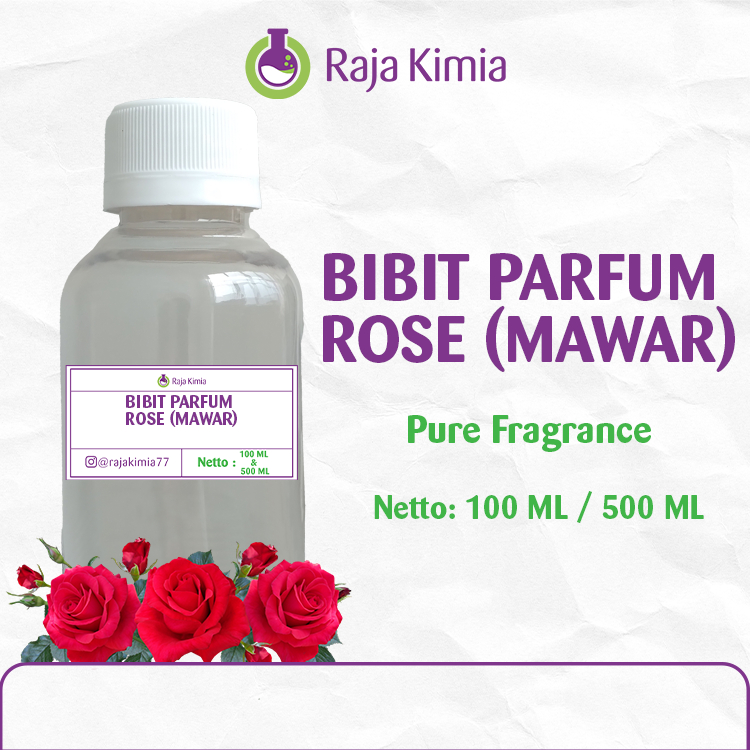 BIBIT PARFUM ROSE (MAWAR) / FRAGRANCE OIL