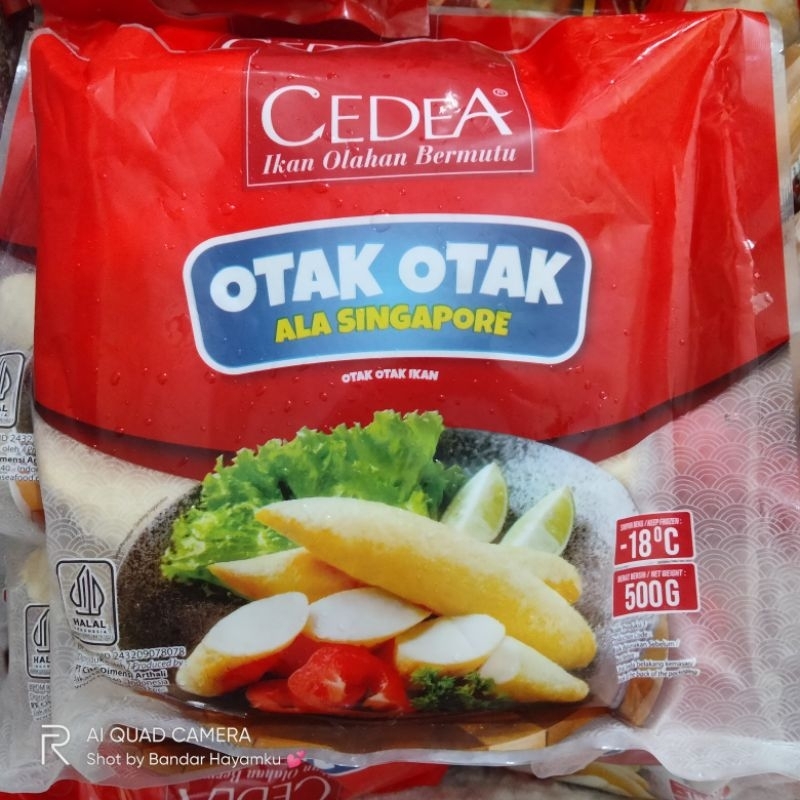 

CEDEA OTAK OTAK SINGAPUR 500G