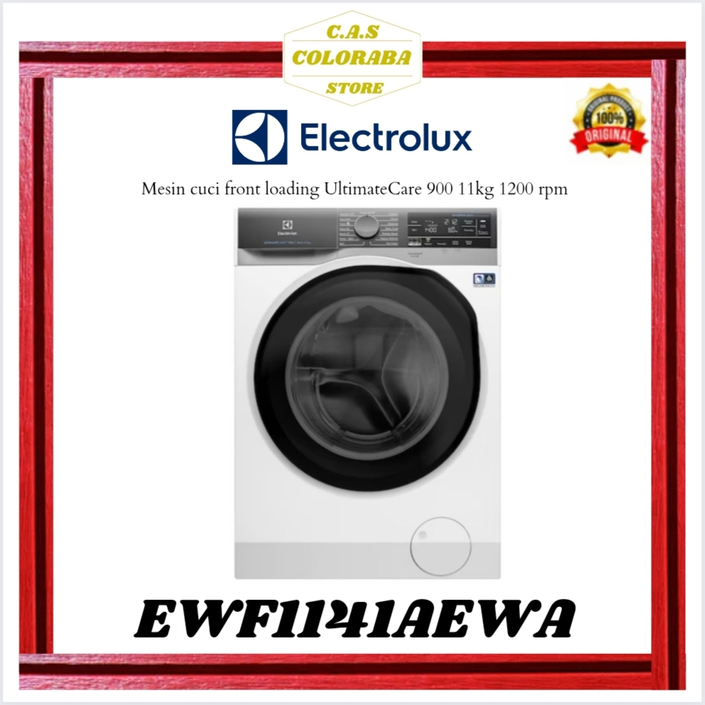 MESIN CUCI ELECTROLUX EWF1141AEWA MESIN CUCI FRONT LOADING 11 KG INVERTER EWF11 EWF1141 EWF1141AE