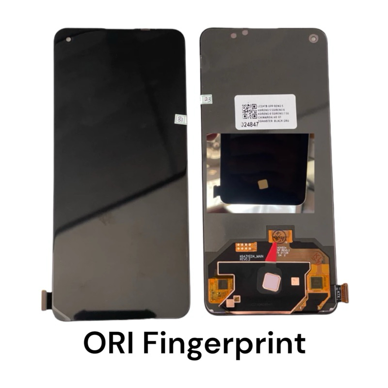 LCD TOUCHSREEN OPPO RENO 6 4G / RENO 5 4G / RENO 5G ORI BISA FINGERPRINT