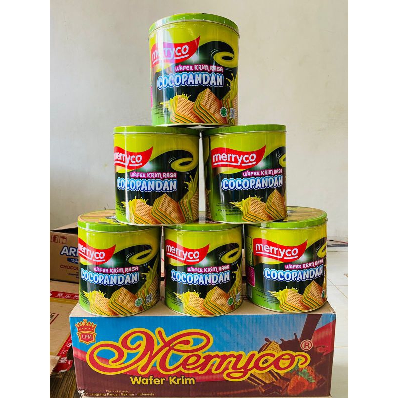 

Wafer coklat vanilla dan cocopandan