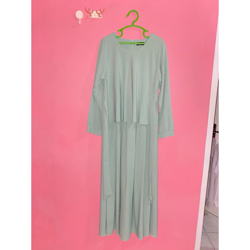 Preloved gamis brand Elka label