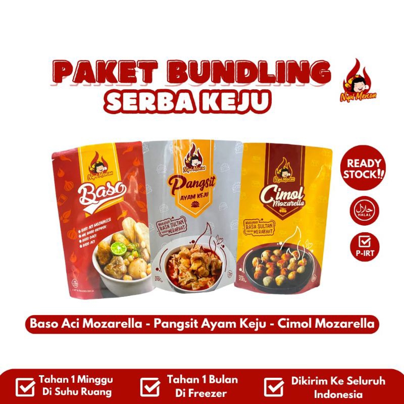 

Nyai Mercon Paket Bundling Serba Keju