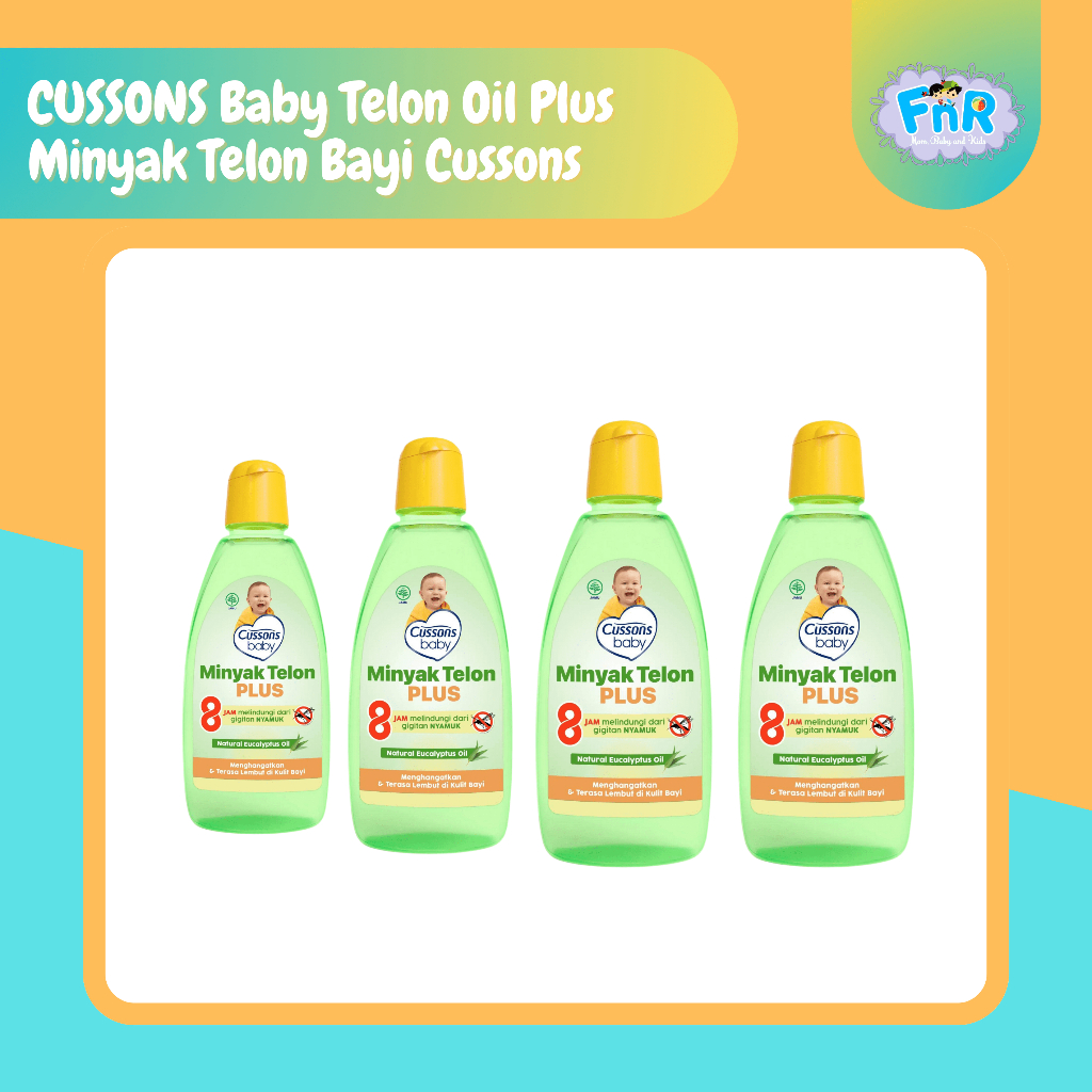CUSSONS Baby Telon Oil Plus  Minyak Telon Bayi Cussons