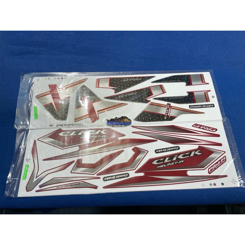 Striping Click 125i Original Thailand Vario 125 OLD Bohlam