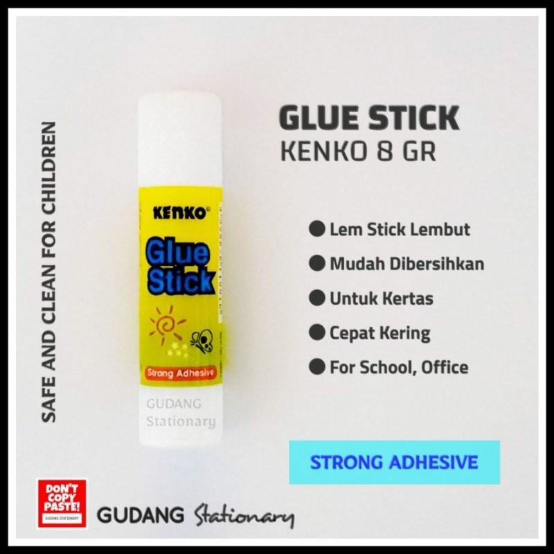 

Lem Glue Stick 8 Gram KENKO