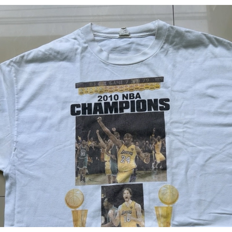 baju vintage lakers 2010