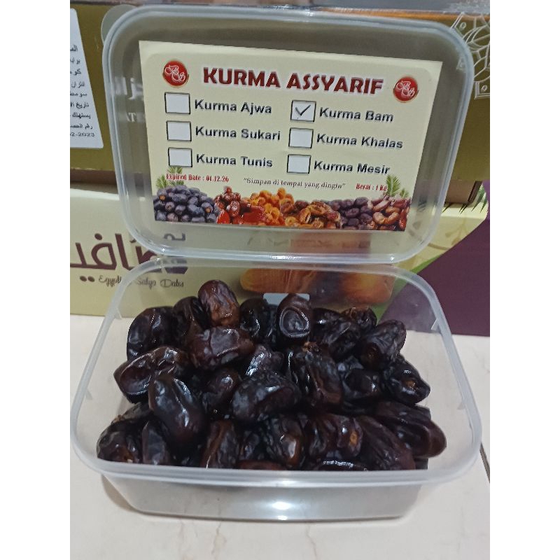 

Kurma murah BAM assyarif kemasan 1kg