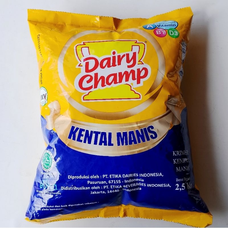 

Dairy Champ Susu Krimer Kental Manis 2,5 Kg