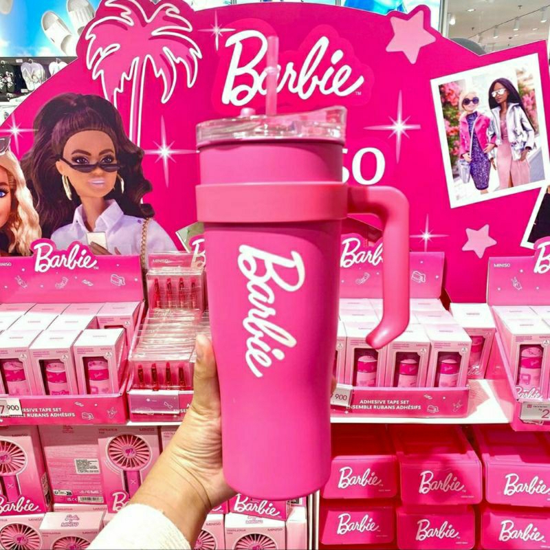 Termos Miniso x Barbie