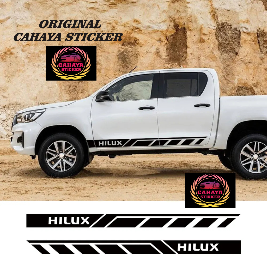 sticker mobil sticker mobil hilux sticker lis mobil hilux sticker mobil tirton stiker hilux off road