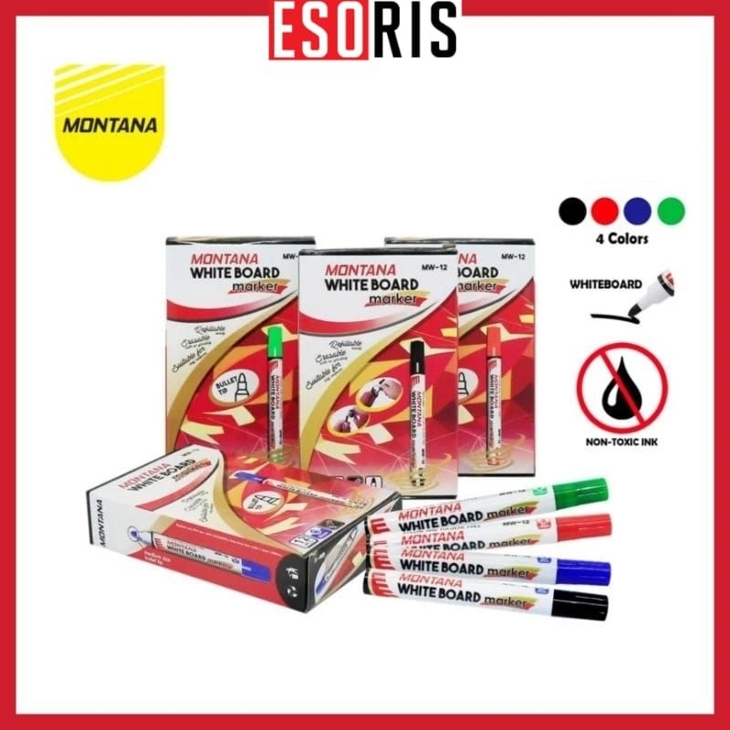 

(ES) EE9426 SPIDOL WHITEBOARD MONTANA MW-12 / SPIDOL BISA DIHAPUS MURAH