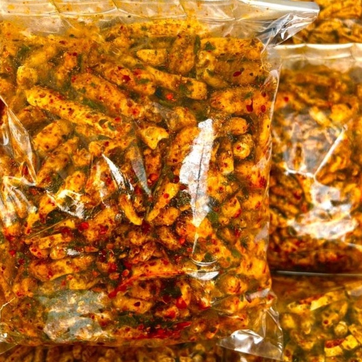 

VIRAL Basreng pedas daun jeruk 5 Gram