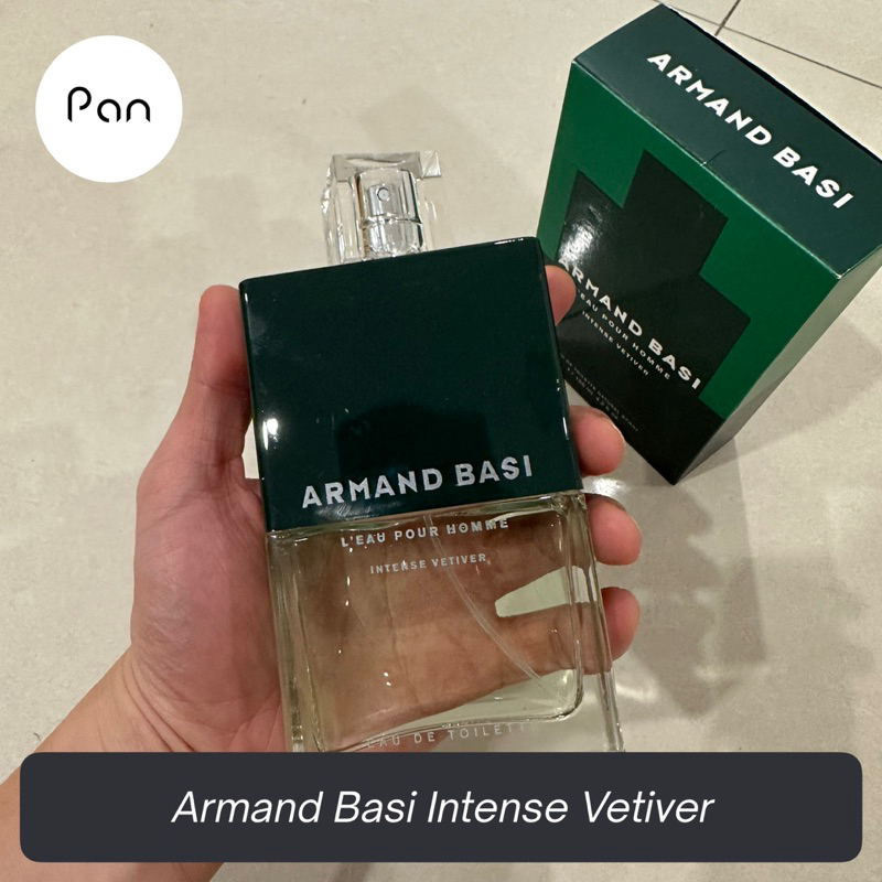 Armand Basi L’Eau Pour Homme Vetiver intense 125ml Bekas Second Preloved