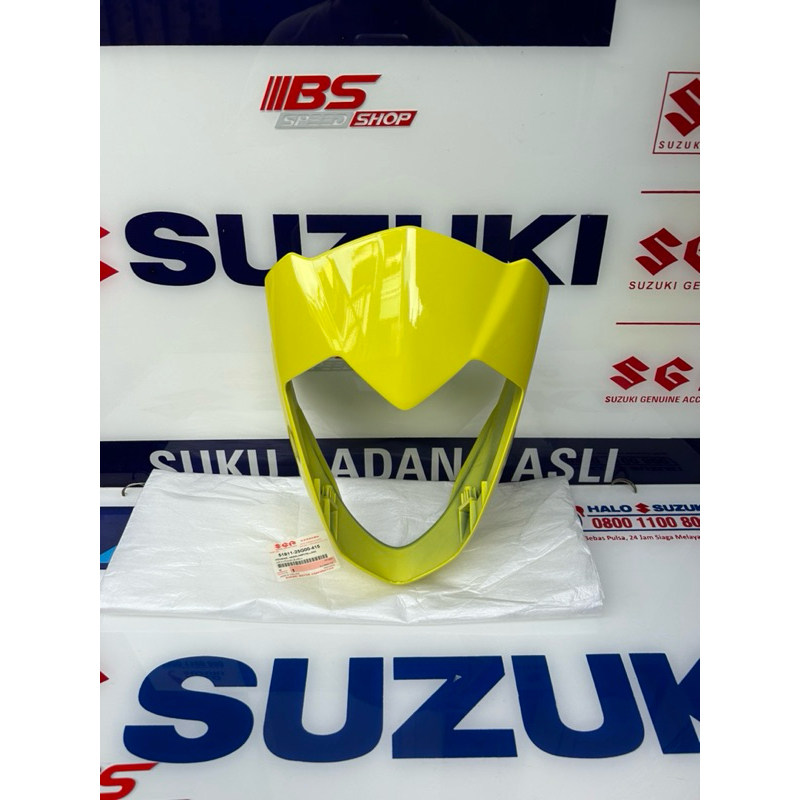 COVER BATOK LAMPU DEPAN SATRIA FU THAILAND CBU HITAM ABU BIRU KUNING AURA YELLOW MERAH ORIGINAL SGP 