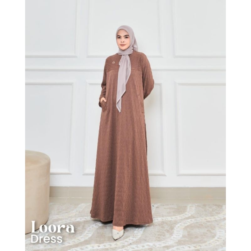 LOORA DRESS BY MAREVI FASHION GAMIS ABAYA TERBARU
