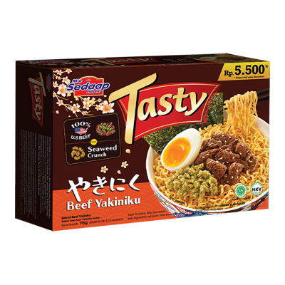 

Sedaap Tasty Bakmi Beef Yakiniku 115 g