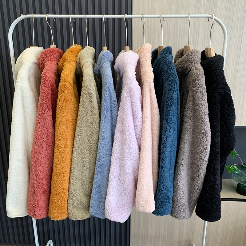 FUNNY Jaket Bulu Serpa Dewasa Unisex Pria Wanita Kualitas Premium/Jaket Uniqlo Dewasa/Jaket Sherpa