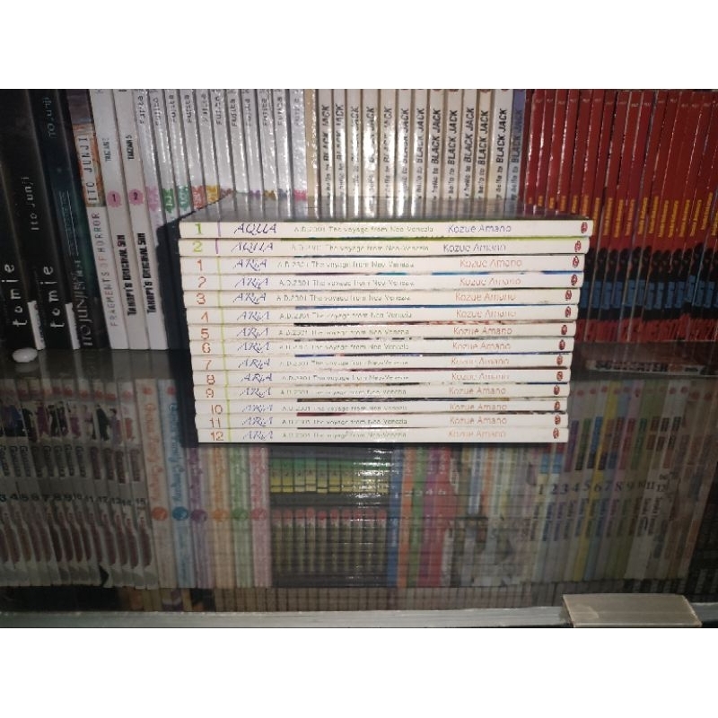 KOMIK MANGA ARIA SET 1-12 & AQUA SET 1-2 TAMAT