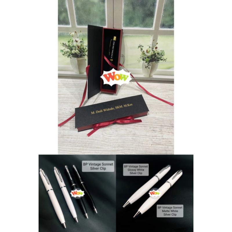 

Pen Elegan mirip Parker, kesan mewah. TERMASUK GRAFIR NAMA