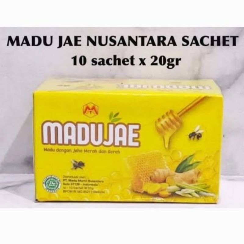 

MADU JAE NUSANTARA SACHET NETTO 10'S X 20 GR