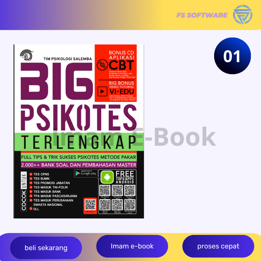 

01 Buku BIG Psikotes Terlengkap Tim Psikologi Salemba