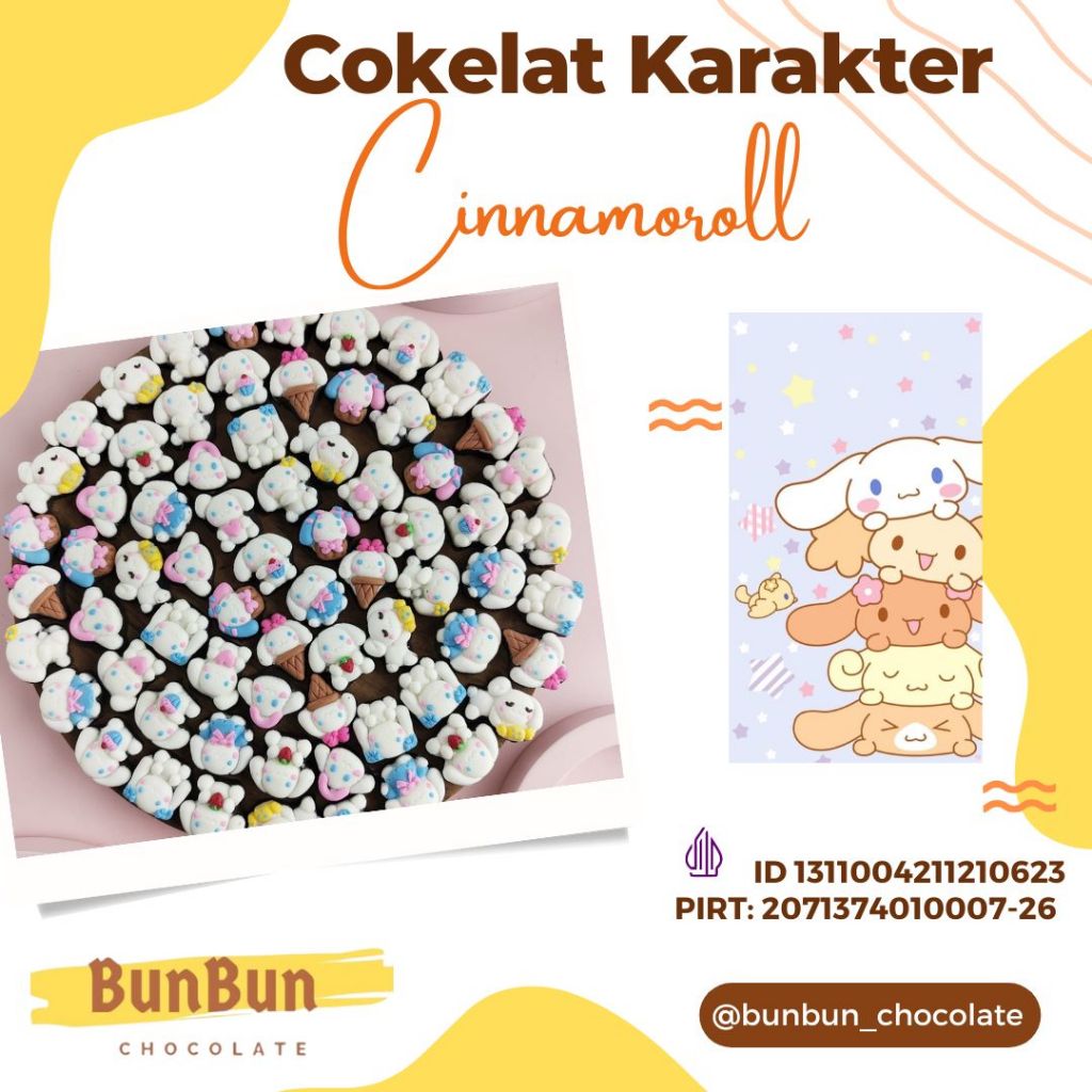 

Cokelat Karakter Cinnamoroll