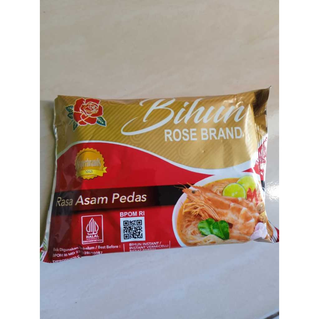 

ROSE BRAND Bihun Instan 55gr - Rasa Asam Pedas