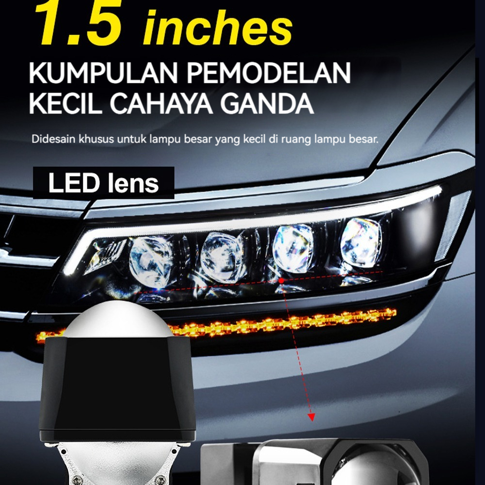 BiLED 1.5 Inch - LED Projector Biled Matrix 1,5 Inch