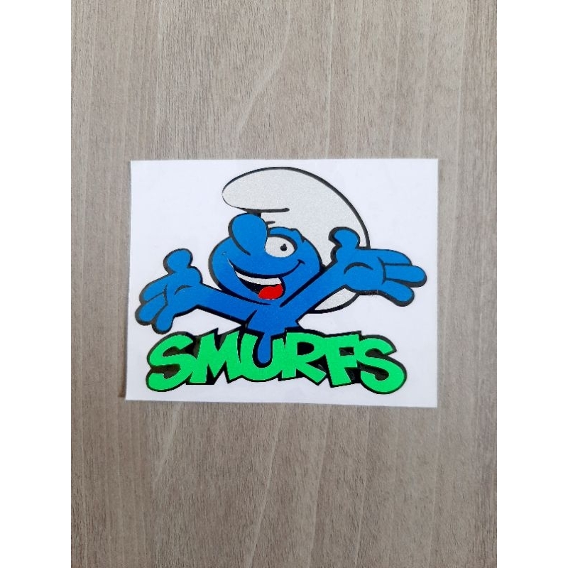

STIKER CUTTING TUMPUK SMURF