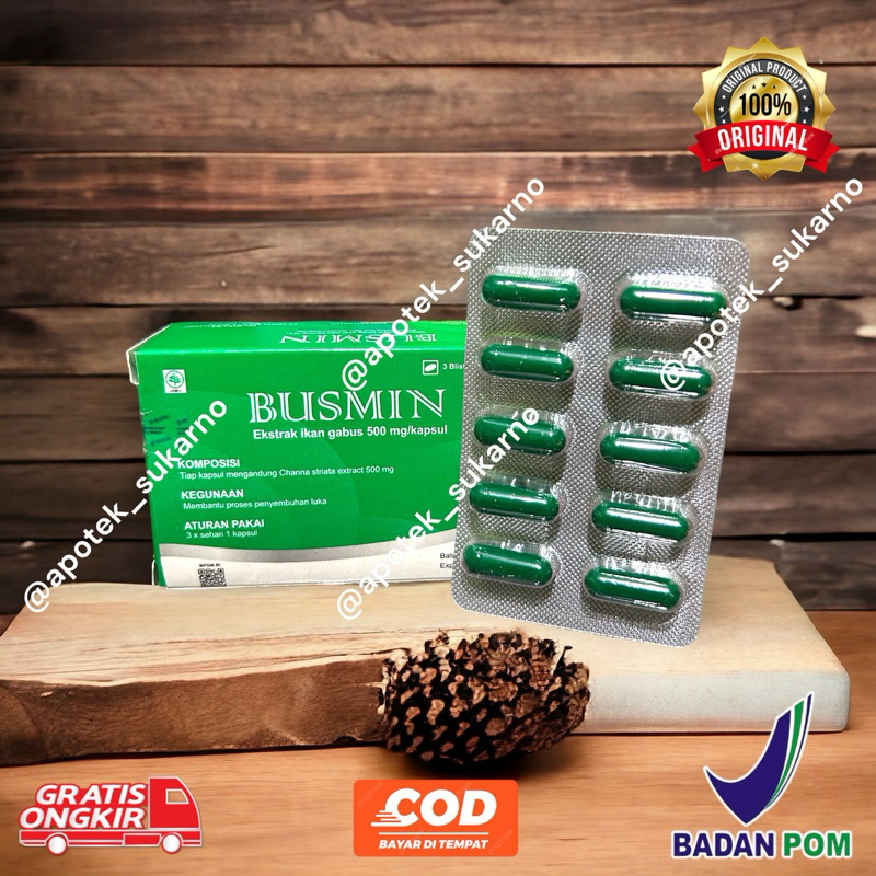 BUSMIN // EXTRAK IKAN GABUS