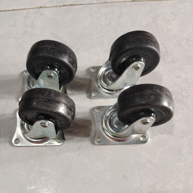 Roda Koper 2" Hidup karet / RODA KARET 2" hidup( Putar) / Roda Koper 2" SWIVEL