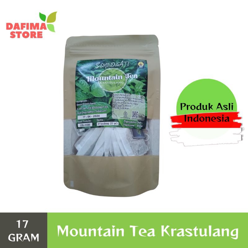 

Teh Daun Krastulang Mountain Tea Herbal untuk kesehatan