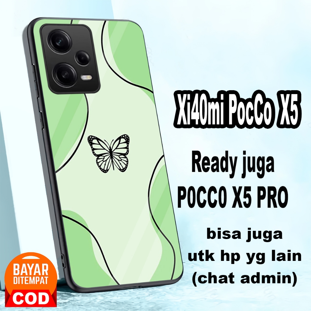 COD43/Softcase glossy kilau POCO X5 dan ALLL TYPE(motif genshin impact )  X5 PRO/X3/X3 PRO/X3 NFC /m