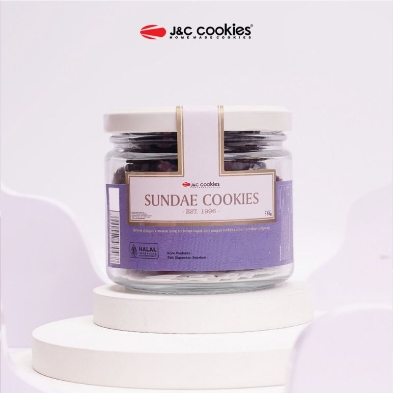 

Kue Kering Sundae Cookies JNC J&C Cookies Jar Kaca