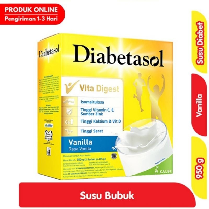 

Diabetasol Vita Digest Vanilla 950 g