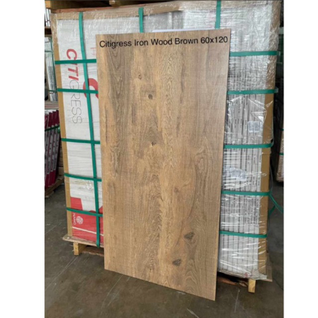 Granit lantai Citygress 60x120cm Iron wood