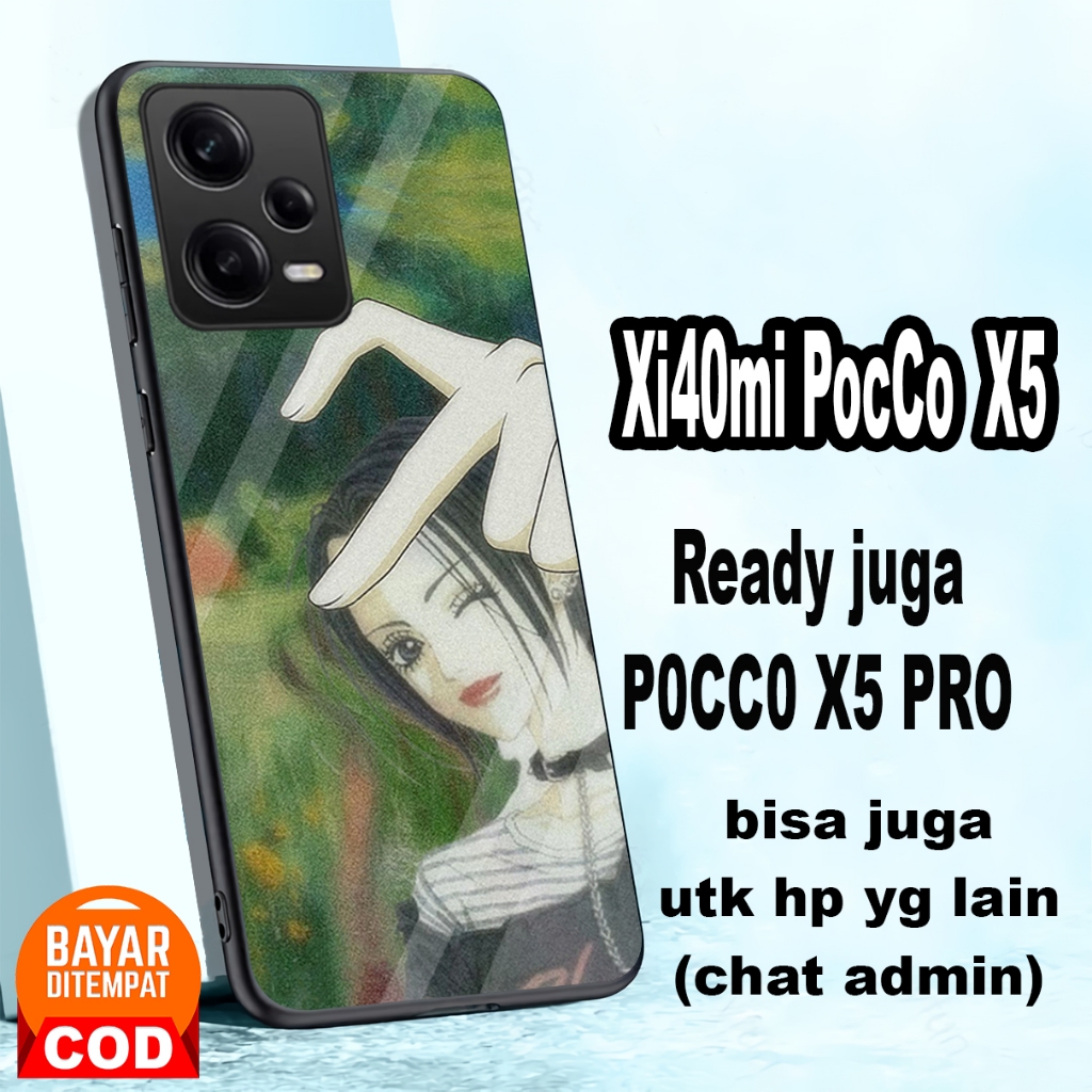 COD77/Softcase glossy kilau POCO X5 dan ALLL TYPE(motif genshin impact )  X5 PRO/X3/X3 PRO/X3 NFC /m