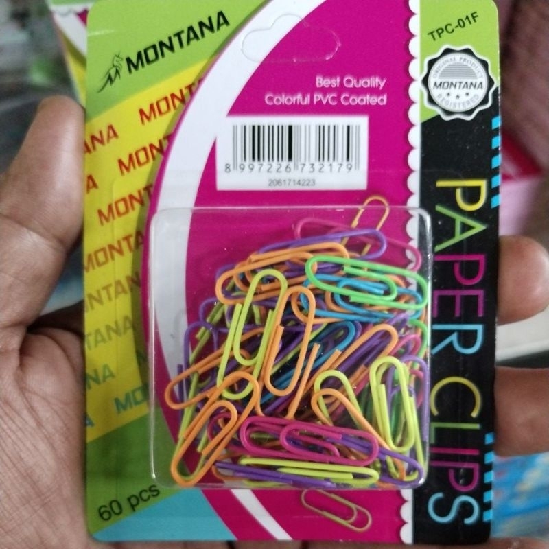 

1pack=60 PAPER CLIPS