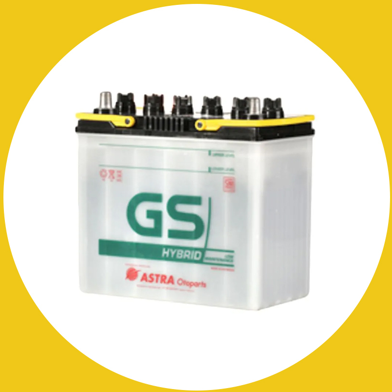aki mobil GS ASTRA HYBRID NS60L