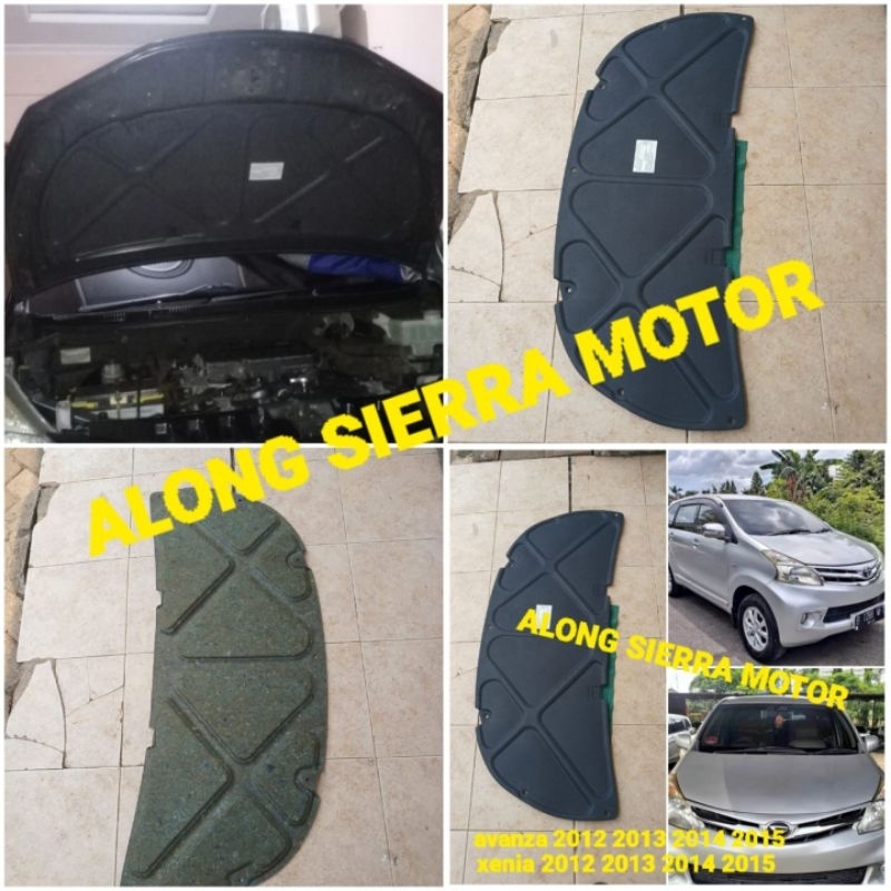 PEREDAM PANAN KAP MESIN AVANZA XENIA 2012 2013 2014 2015 ORIGINAL