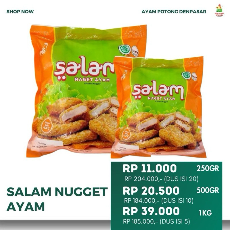 

SALAM NUGGET AYAM